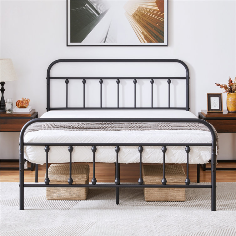 Brambly Cottage Metal bed Wayfair.co.uk